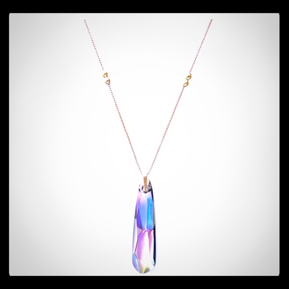 Alex and Ani crystal necklace